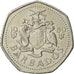 Munten, Barbados, Dollar, 1989, Franklin Mint, ZF+, Copper-nickel, KM:14.2