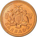 Moneta, Barbados, Cent, 1993, Royal Canadian Mint, SPL-, Zinco placcato rame