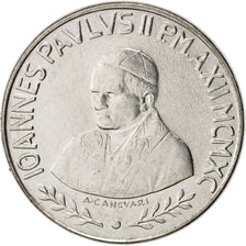Moneta, CITTÀ DEL VATICANO, John Paul II, 100 Lire, 1990, FDC, Acciaio
