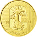 France, 5 Euro, Semeuse, 2014, PROOF MS(65-70), Gold