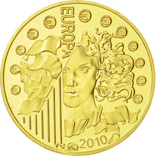 Banknote, France, 5 Euro, Europa, 2010, MS(65-70), Gold, KM:1680