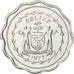 Moneda, Belice, Cent, 1977, Franklin Mint, EBC, Aluminio, KM:46b