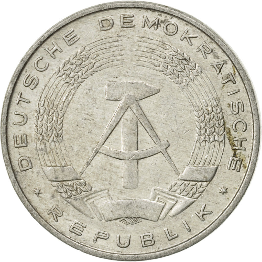 Moneda, REPÚBLICA DEMOCRÁTICA ALEMANA, 10 Pfennig, 1980, Berlin, MBC