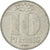 Moneda, REPÚBLICA DEMOCRÁTICA ALEMANA, 10 Pfennig, 1980, Berlin, MBC