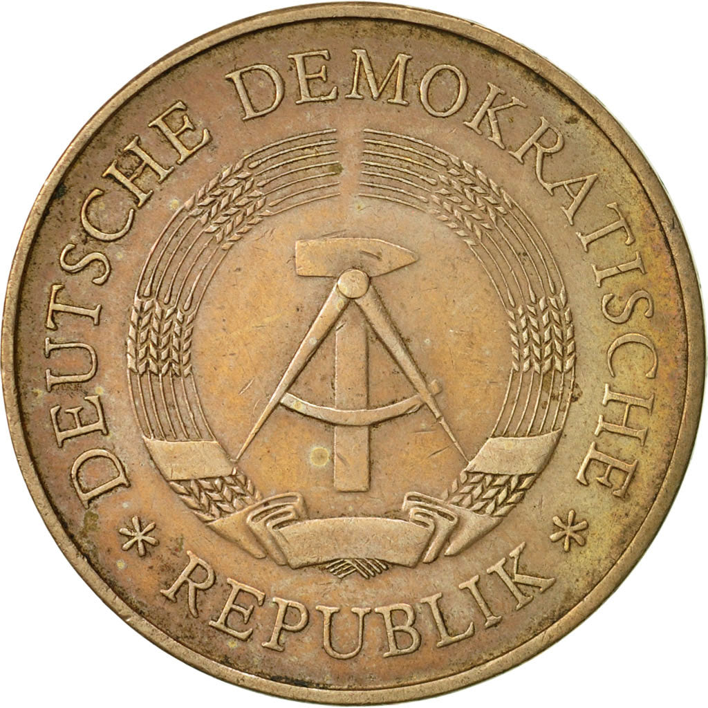 Coin, GERMAN-DEMOCRATIC REPUBLIC, 5 Mark, 1969, Berlin, AU(50-53)