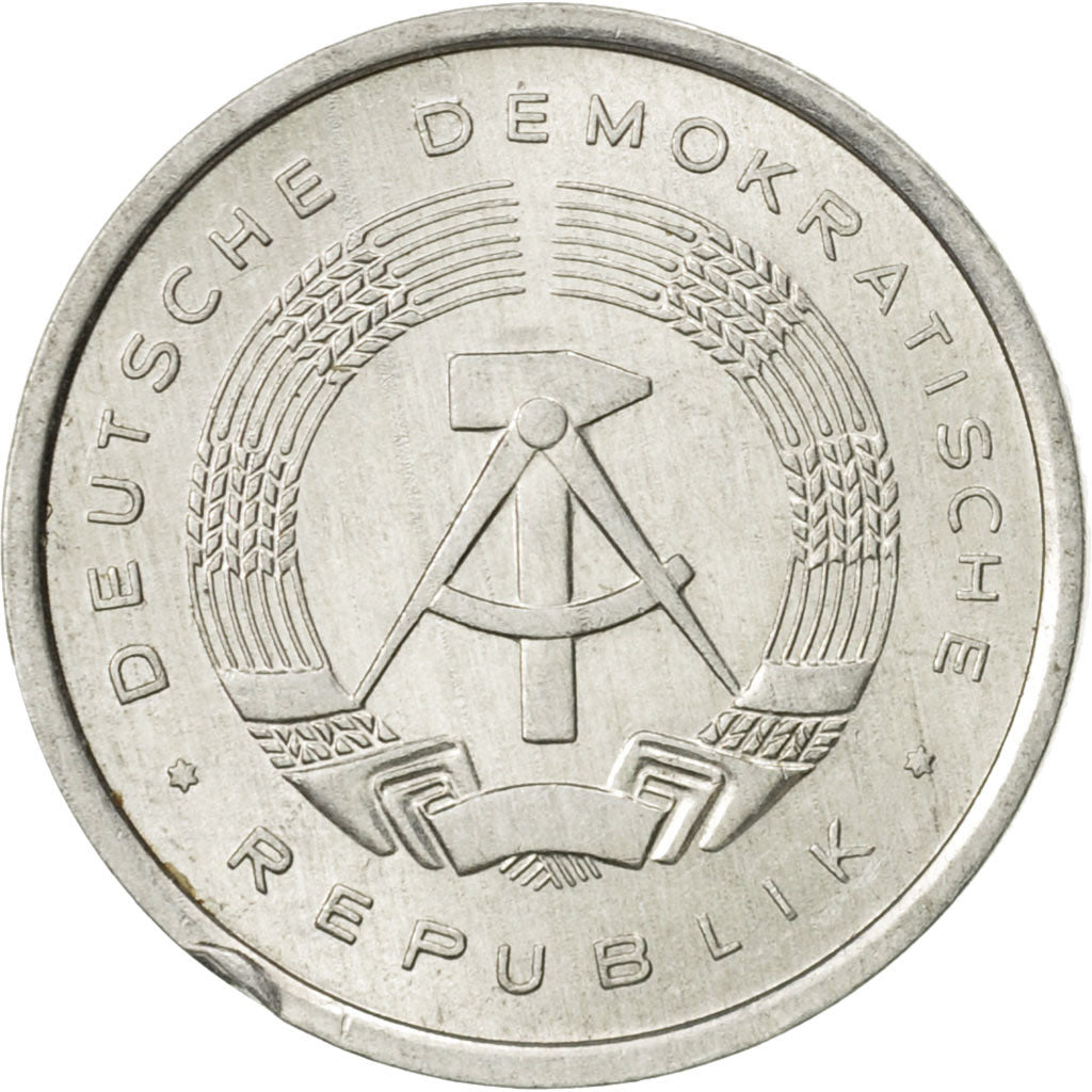 Moneda, REPÚBLICA DEMOCRÁTICA ALEMANA, 5 Pfennig, 1978, Berlin, MBC+