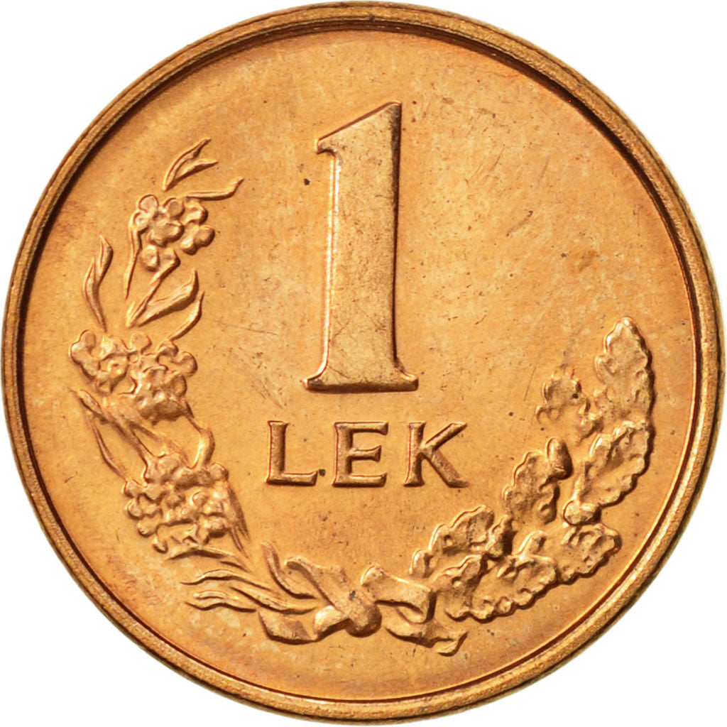 Coin, Albania, Lek, 1996, Rome, MS(60-62), Bronze, KM:75