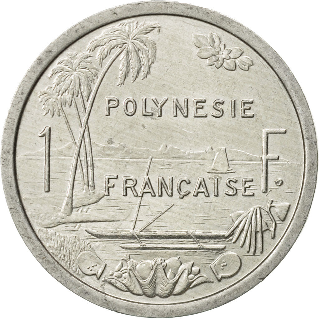 Münze, French Polynesia, Franc, 1985, Paris, VZ, Aluminium, KM:11
