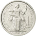 Coin, French Polynesia, Franc, 1987, Paris, MS(60-62), Aluminum, KM:11