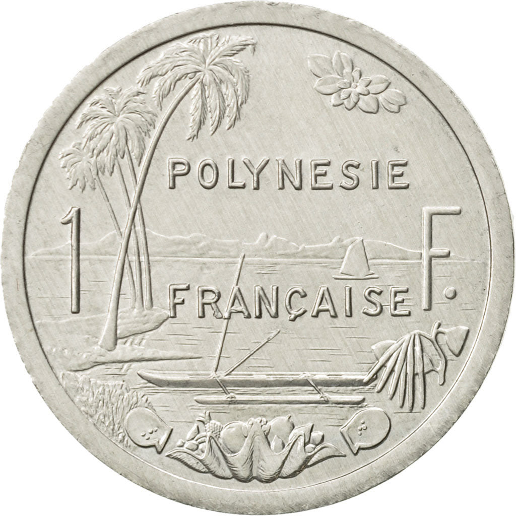 Coin, French Polynesia, Franc, 1998, Paris, MS(60-62), Aluminum, KM:11