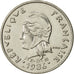 Moneta, Polinezja Francuska, 10 Francs, 1986, Paris, AU(55-58), Nikiel, KM:8