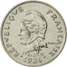 Moneta, Polinezja Francuska, 10 Francs, 1984, Paris, AU(55-58), Nikiel, KM:8