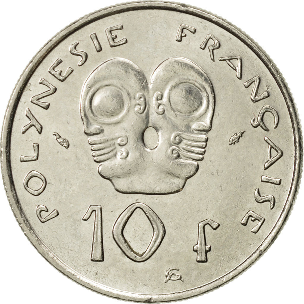 Monnaie, French Polynesia, 10 Francs, 1993, Paris, SUP, Nickel, KM:8