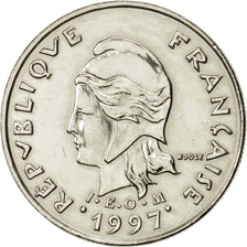 Coin, French Polynesia, 10 Francs, 1997, Paris, AU(55-58), Nickel, KM:8