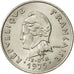 Moneta, Polinezja Francuska, 10 Francs, 1975, Paris, MS(60-62), Nikiel, KM:8