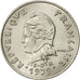 Moneta, Polinezja Francuska, 10 Francs, 1975, Paris, MS(60-62), Nikiel, KM:8