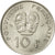 Moneta, Polinezja Francuska, 10 Francs, 1975, Paris, MS(60-62), Nikiel, KM:8