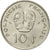 Moneta, Polinezja Francuska, 10 Francs, 1991, Paris, MS(60-62), Nikiel, KM:8