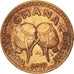 Monnaie, Ghana, 1/2 Pesewa, 1967, TTB, Bronze, KM:12