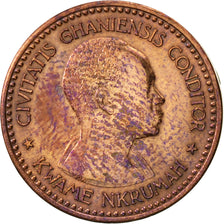 Coin, Ghana, 1/2 Penny, 1958, EF(40-45), Bronze, KM:1