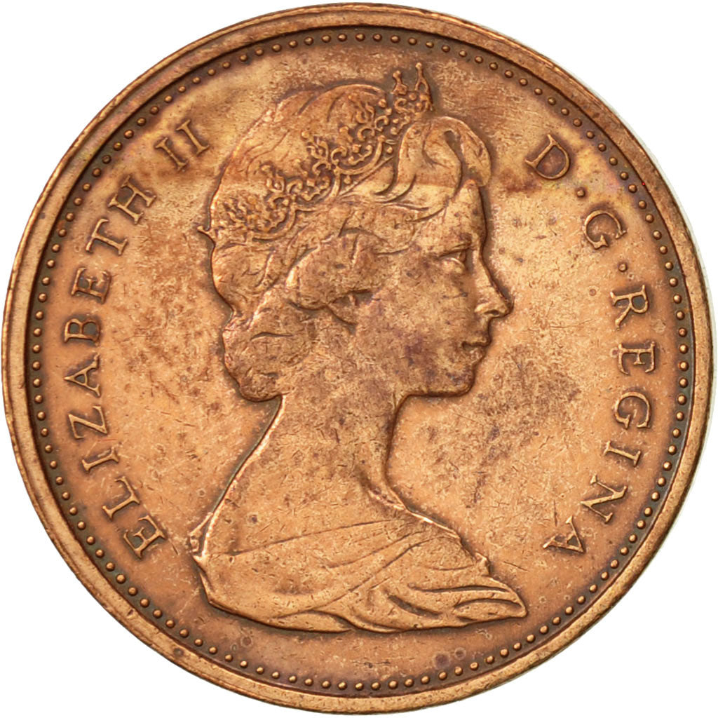 Coin, Canada, Elizabeth II, Cent, 1974, Royal Canadian Mint, Ottawa, EF(40-45)