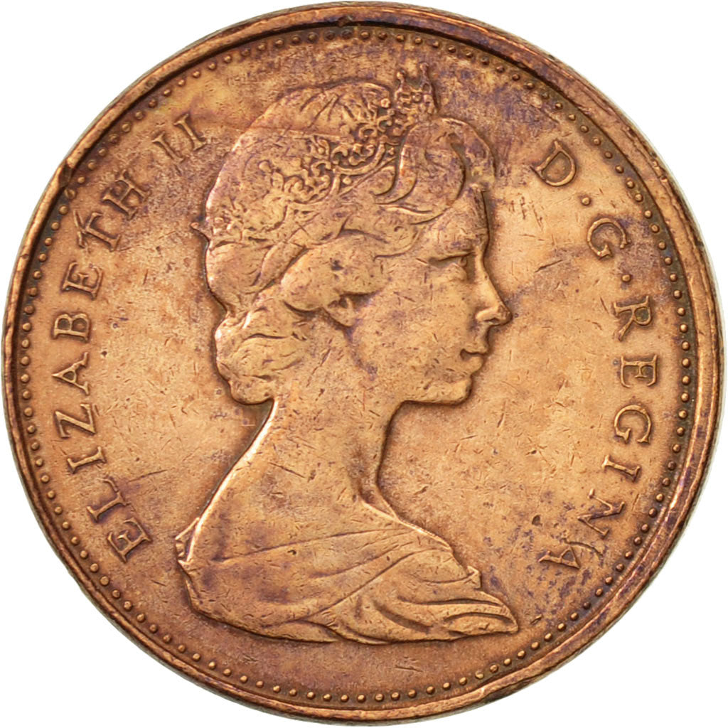 Coin, Canada, Elizabeth II, Cent, 1977, Royal Canadian Mint, Ottawa, EF(40-45)