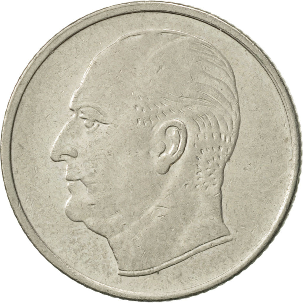 Norway, Olav V, 50 Öre, 1972, AU(50-53), Copper-nickel, KM:408