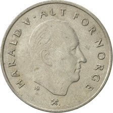 Coin, Norway, Harald V, Krone, 1994, AU(50-53), Copper-nickel, KM:436