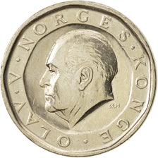 Norvège, Olav V, 10 Kroner, 1986, TTB+, Nickel-brass, KM:427
