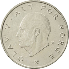 Norway, Olav V, Krone, 1984, AU(50-53), Copper-nickel, KM:419