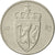 Coin, Norway, Olav V, 50 Öre, 1983, AU(55-58), Copper-nickel, KM:418