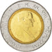 CITTÀ DEL VATICANO, John Paul II, 500 Lire, 1986, FDC, Bi-metallico, KM:197