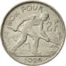 Luxembourg, Charlotte, 2 Francs, 1924, EF(40-45), Nickel, KM:36