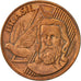 Coin, Brazil, 5 Centavos, 1998, EF(40-45), Copper Plated Steel, KM:648
