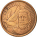 Moneda, Brasil, 5 Centavos, 2009, MBC, Cobre chapado en acero, KM:648