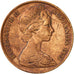 Münze, Australien, Elizabeth II, 2 Cents, 1973, SS, Bronze, KM:63