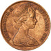 Coin, Australia, Elizabeth II, 2 Cents, 1973, EF(40-45), Bronze, KM:63