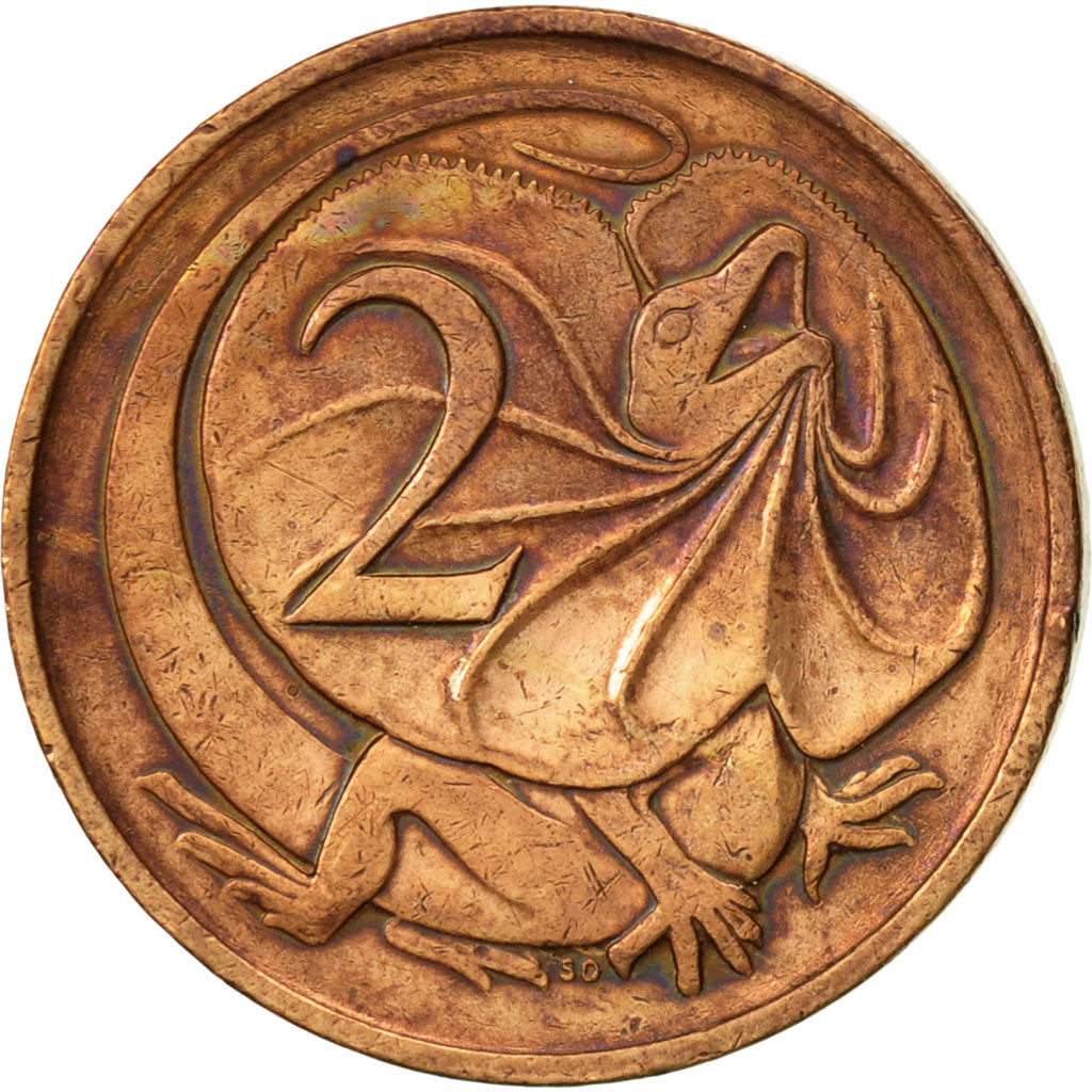Coin, Australia, Elizabeth II, 2 Cents, 1973, EF(40-45), Bronze, KM:63