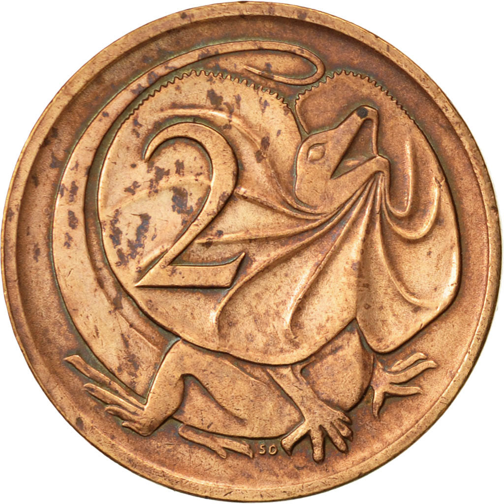 Munten, Australië, Elizabeth II, 2 Cents, 1978, ZF, Bronze, KM:63