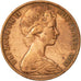 Munten, Australië, Elizabeth II, 2 Cents, 1981, ZF, Bronze, KM:63