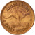 Moneda, Australia, George VI, 1/2 Penny, 1942, MBC, Bronce, KM:41