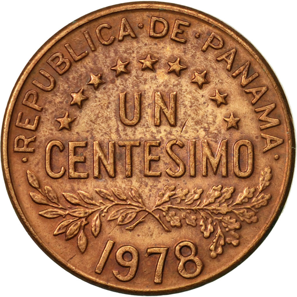 Monnaie, Panama, Centesimo, 1978, U.S. Mint, TTB, Bronze, KM:22