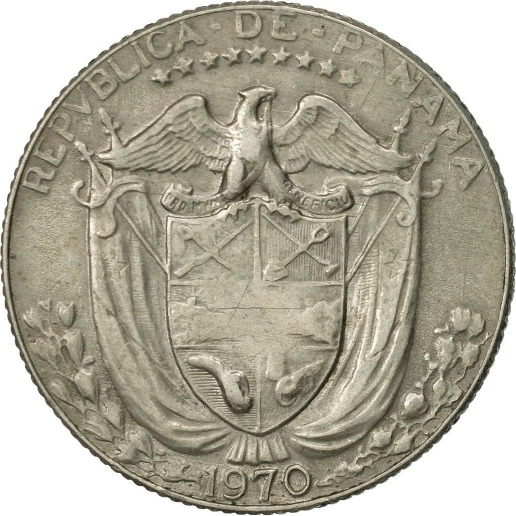 Moneda, Panamá, 1966 dates struck at US Mint in San Francisco., 1/4 Balboa