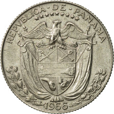 Coin, Panama, 1966 dates struck at US Mint in San Francisco., 1/4 Balboa, 1966