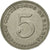 Moneta, Panama, 5 Centesimos, 1966, AU(50-53), Miedź-Nikiel, KM:23.2