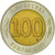 Coin, Ecuador, 100 Sucres, 1997, AU(50-53), Bi-Metallic, KM:101