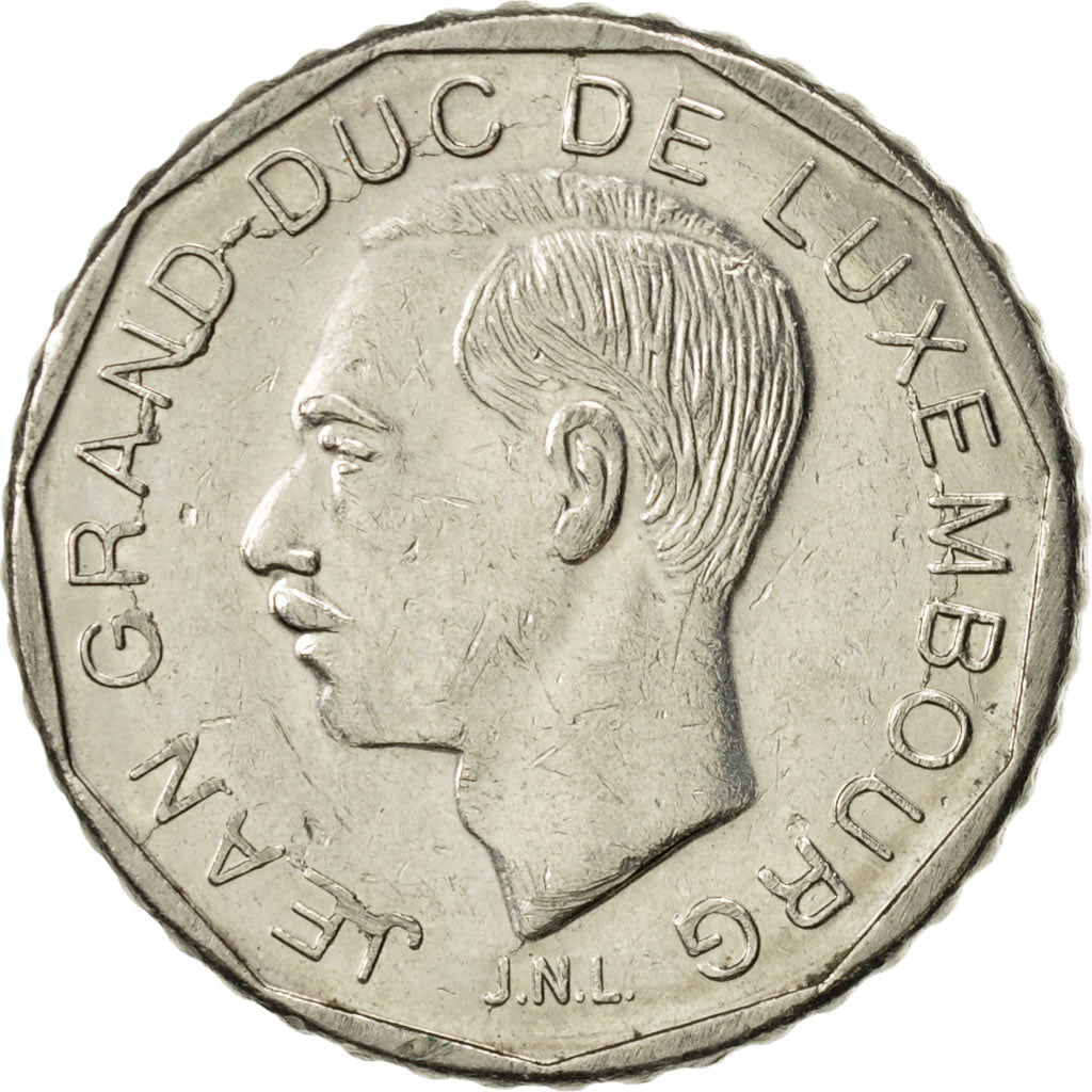 Coin, Luxembourg, Jean, 50 Francs, 1991, AU(50-53), Nickel, KM:66