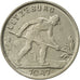 Coin, Luxembourg, Charlotte, Franc, 1947, AU(50-53), Copper-nickel, KM:46.1