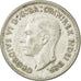 Australia, George VI, Shilling, 1950, Melbourne, AU(50-53), Silver, KM:46