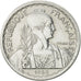 Coin, FRENCH INDO-CHINA, 10 Cents, 1945, Paris, AU(50-53), Aluminum, KM:28.1